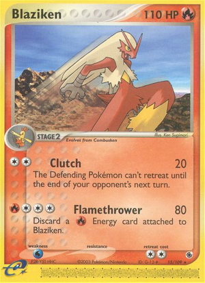 Blaziken (15/109) - Ruby & Sapphire