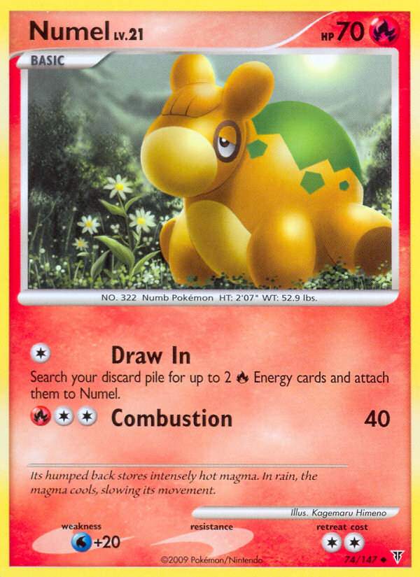 Numel (74/147) - Supreme Victors Pokémon Card