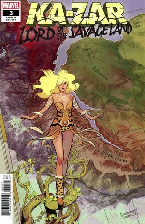 Ka-Zar: Lord of the Savage Land #3 (Garcia Map Variant)