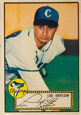 Lou Kretlow 1952 Topps #42 Sports Card