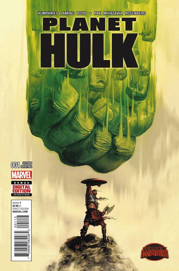 Planet Hulk #1 (2nd Printing)
