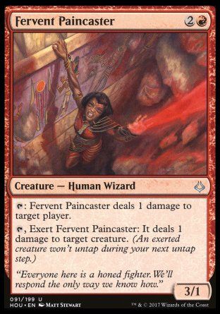 Fervent Paincaster (Hour of Devastation) Trading Card