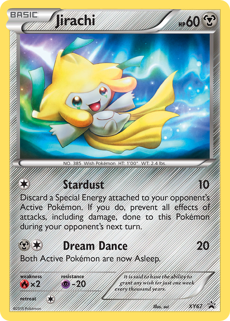 Jirachi (XY67) - XY Black Star Promos Pokémon Card