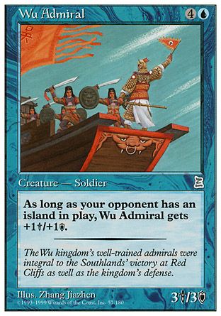 Wu Admiral (Portal Three Kingdoms) Trading Card