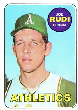 Joe Rudi 1969 Topps #587 Sports Card