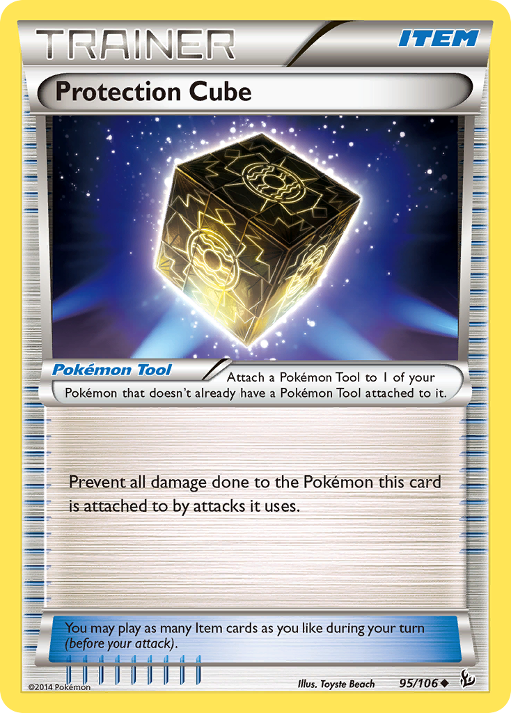 Protection Cube (Trainer: Pokémon Tool) (95/106) - Flashfire Pokémon Card