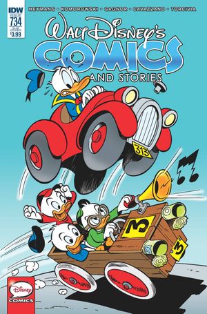 Walt Disney's Comics and Stories #734 (Subscription Variant)