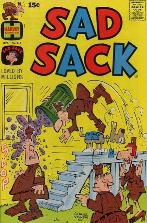 Sad Sack Comics #215