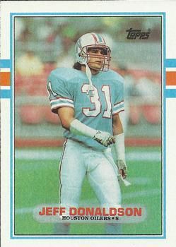 Jeff Donaldson 1989 Topps #100 Sports Card