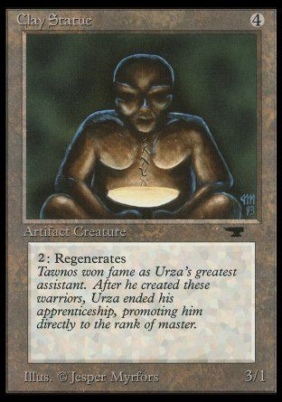 Clay Statue (Antiquities) Trading Card