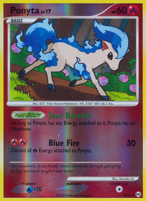 Ponyta (SH11) - Arceus Pokémon Card