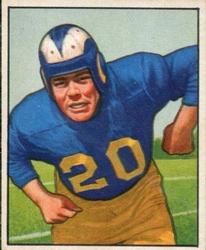 Dick Huffman 1950 Bowman #53 Sports Card