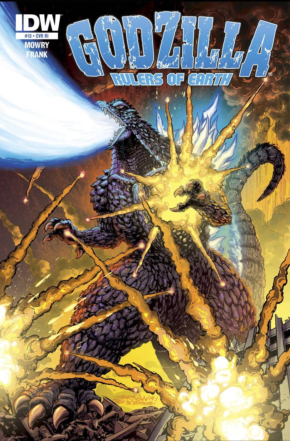 Godzilla: Rulers of the Earth #13 Comic