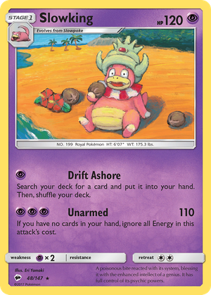 Slowking (48/147) - Burning Shadows (Reverse Holo)