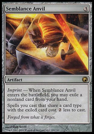 Semblance Anvil (Scars of Mirrodin) Trading Card