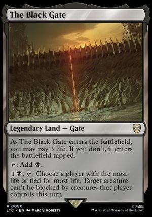 The Black Gate (The Lord of the Rings Commander Decks)