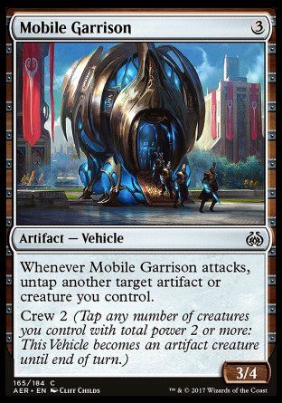 Mobile Garrison (Aether Revolt) Trading Card