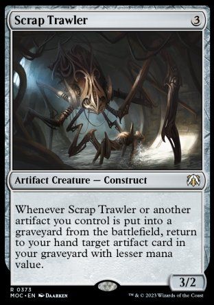 Scrap Trawler (March of the Machine Commander Decks) Trading Card