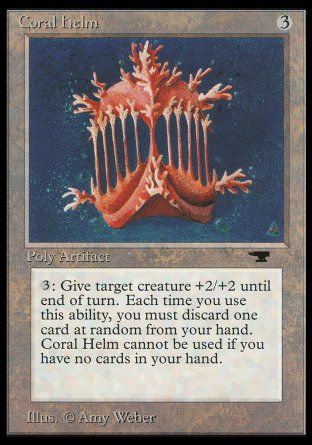 Coral Helm (Antiquities) Trading Card