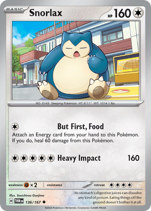 Snorlax (136/167) - Twilight Masquerade