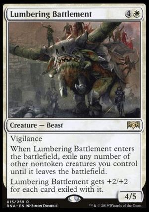 Lumbering Battlement (Ravnica Allegiance)