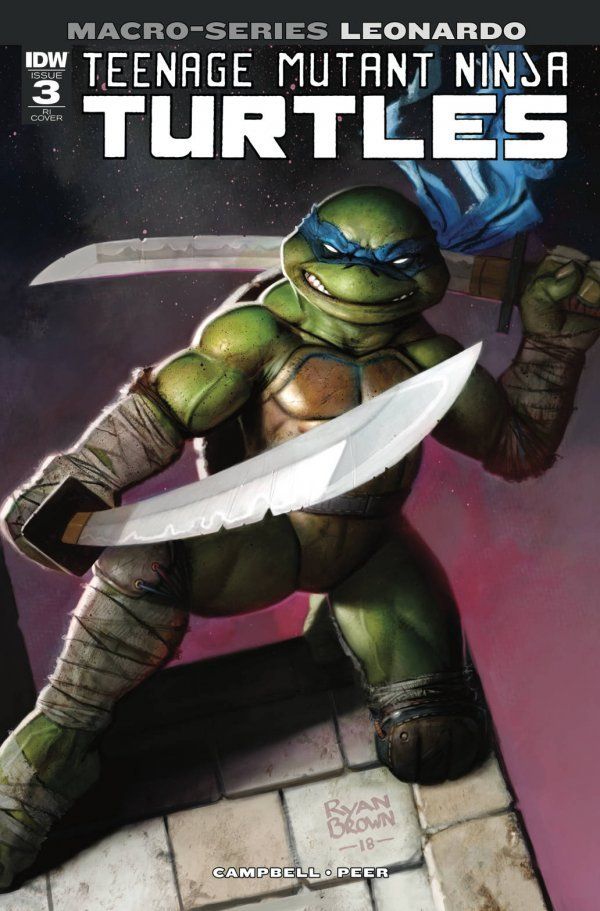 Teenage Mutant Ninja Turtles Macro-Series #3 (10 Copy Cover Brown)