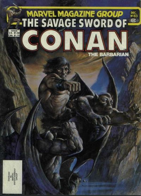 The Savage Sword of Conan #83
