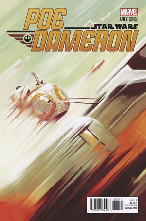 Poe Dameron #7 (Mike Del Mundo BB-8 Variant)