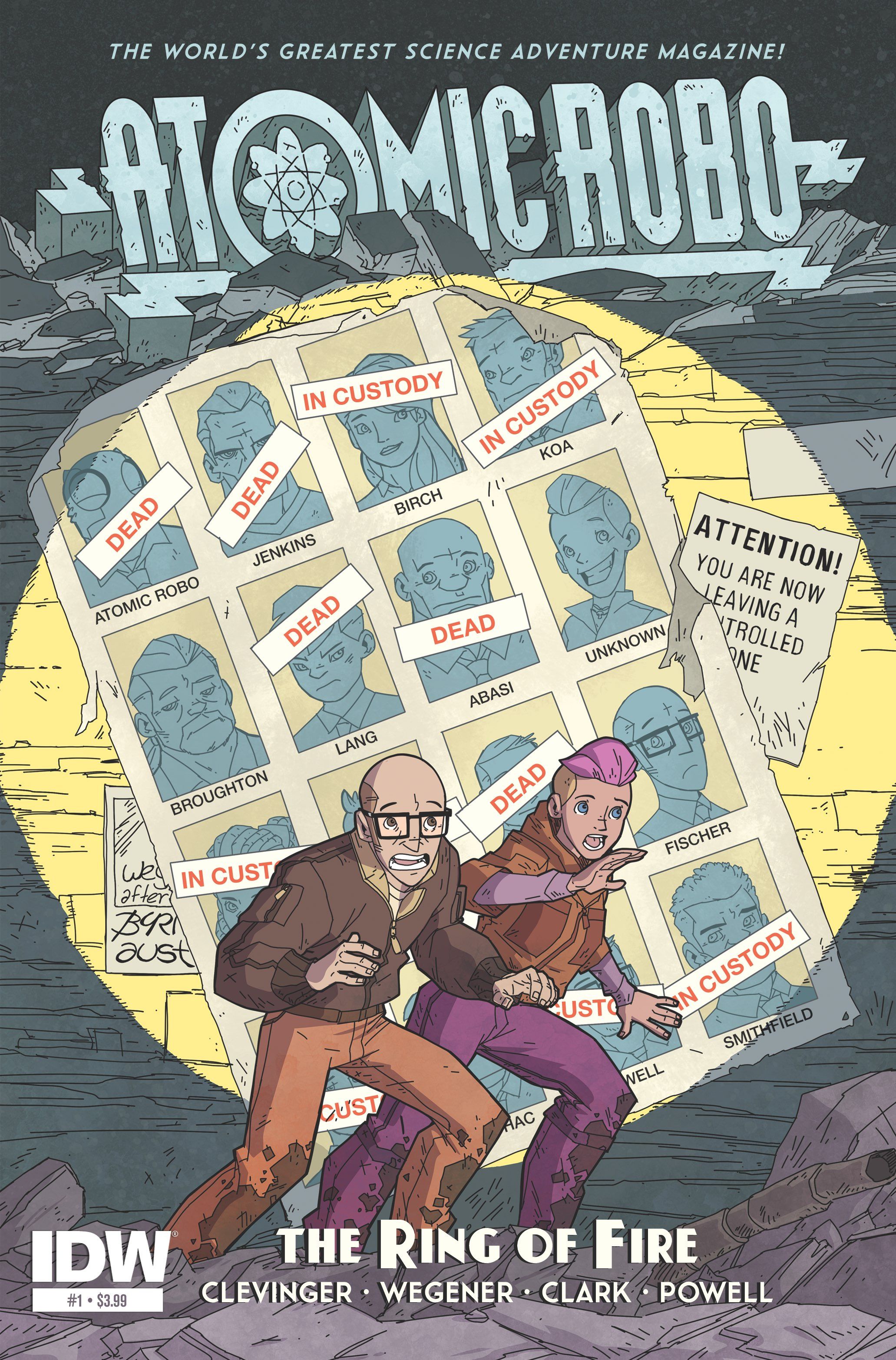 Atomic Robo and the Ring of Fire #1 Comic