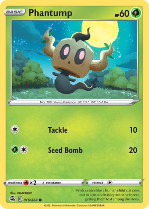 Phantump (16/264) - Fusion Strike