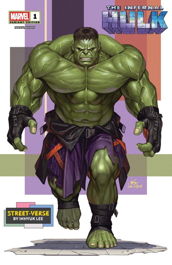 Infernal Hulk #1 (Inhyuk Lee Street-Verse Variant) Comic