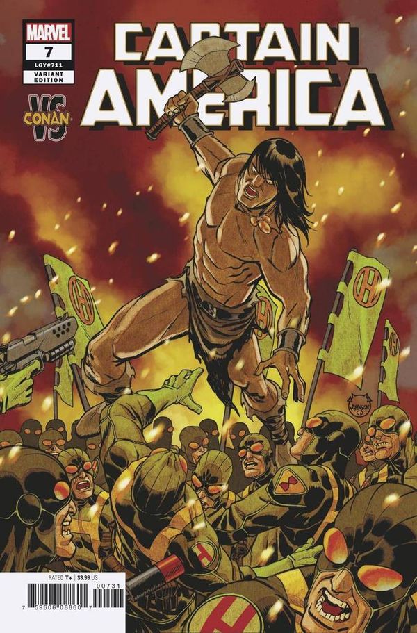 Captain America #7 (Johnson Conan Variant)