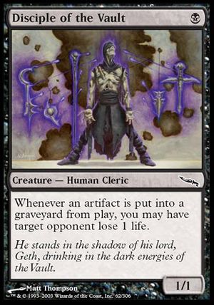 Disciple of the Vault (Mirrodin)