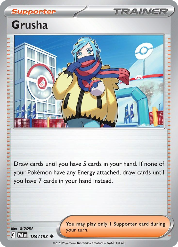 Grusha (184/193) - Paldea Evolved Pokémon Card