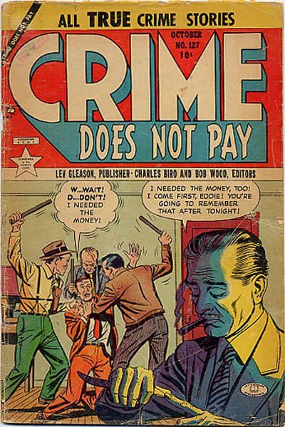 Crime Does Not Pay #127 Comic