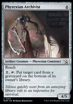 Phyrexian Archivist (March of the Machine) Trading Card