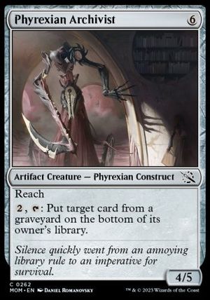 Phyrexian Archivist (March of the Machine)