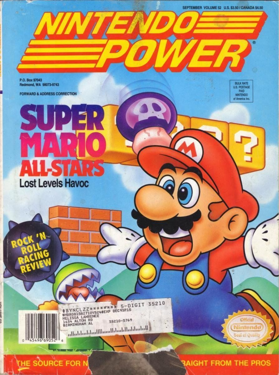 Nintendo Power #52 Magazine