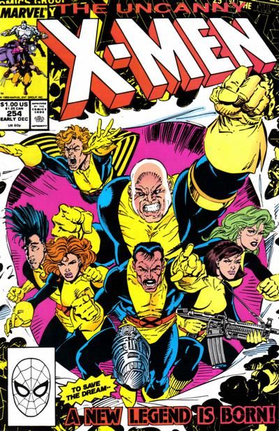Uncanny X-Men #254 Comic