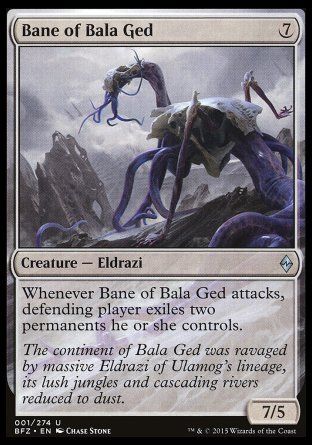 Bane of Bala Ged (Battle for Zendikar) Trading Card