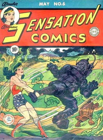 Sensation Comics #5 Comic
