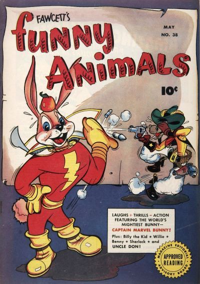 Fawcett's Funny Animals #38 Comic