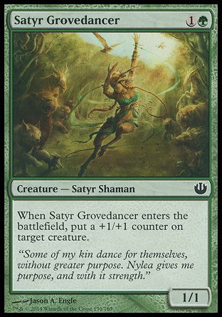 Satyr Grovedancer (Journey into Nyx) Trading Card