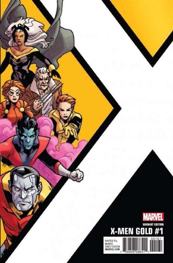 X-Men Gold #1 (Kirk Corner Box Variant)