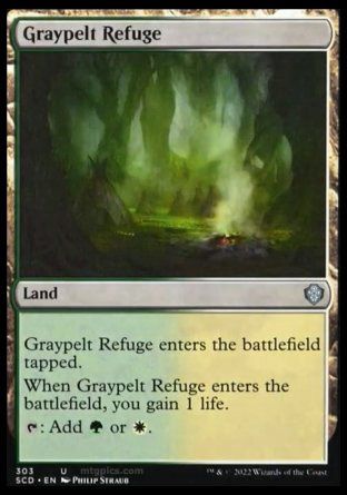 Graypelt Refuge (Starter Commander Decks) Trading Card