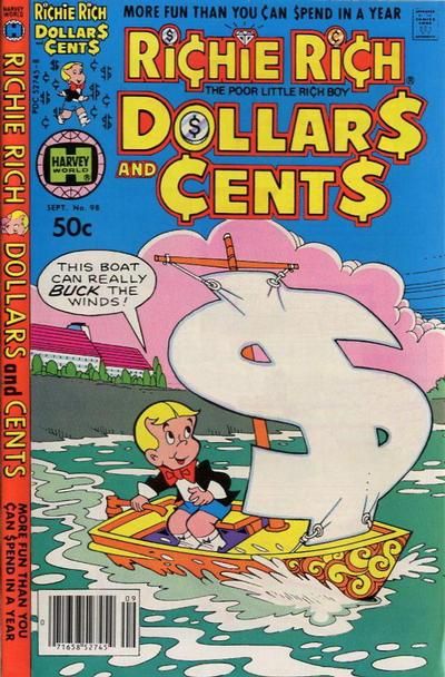Richie Rich Dollars and Cents #98 Comic