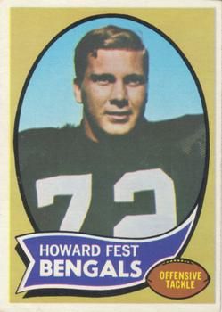 Howard Fest 1970 Topps #211 Sports Card