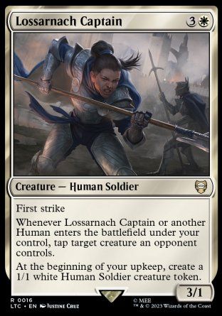 Lossarnach Captain (The Lord of the Rings Commander Decks) Trading Card