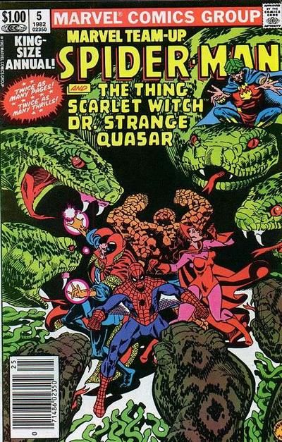 Marvel Team-Up Annual #5 Comic