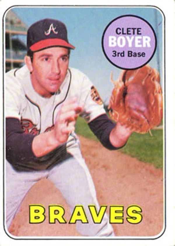 Clete Boyer 1969 Topps #489